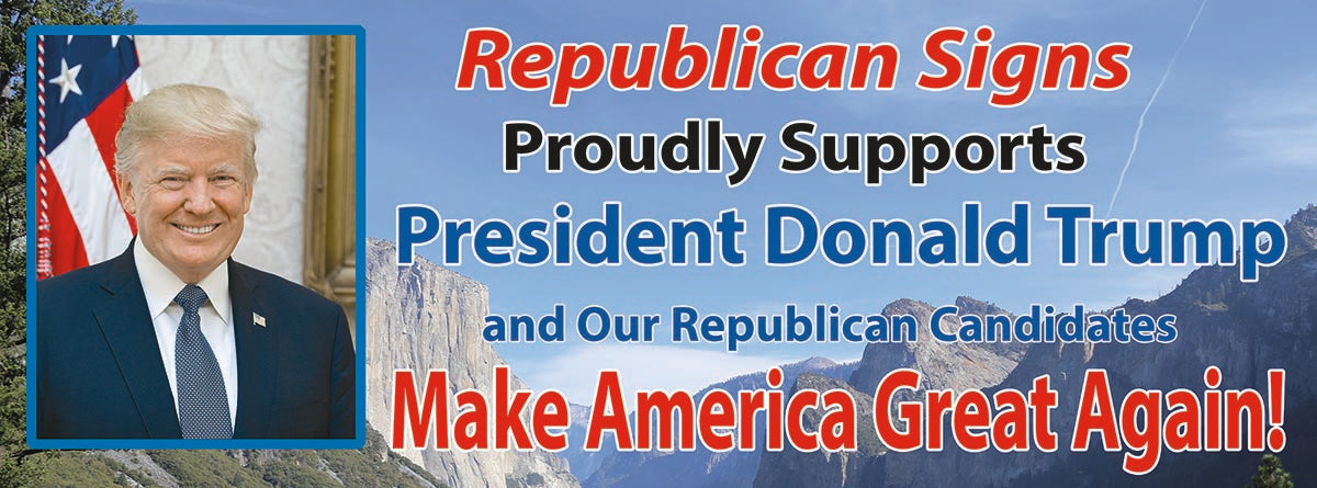 Repuplican Sign Republican Signs
